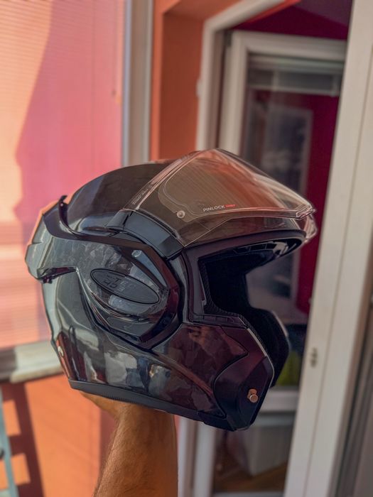 Scorpion Exo Tech Evo Solid Carbon Helmet