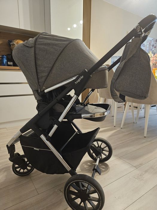 Бебешка количка 3в1 Kikka Boo Angele Chrom