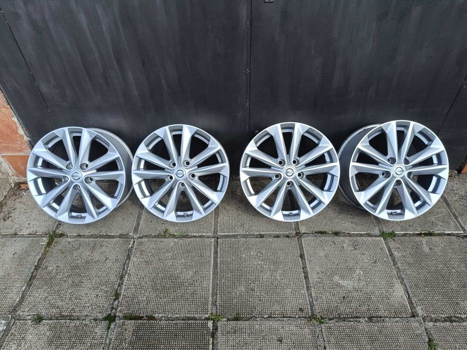 ОРИГИНАЛНИ джанти 17 ' цола 5x114,3 NISSAN QASHQAI J10 J11 / НИСАН 7J ET40 + датчици