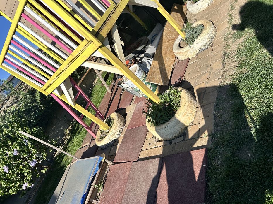 vand casuta gradina copii cu  groapa nisip