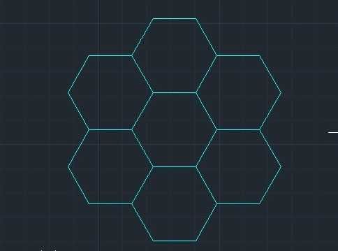 Tavan led 7 hexagoane honeycomb led - rece sau neutru 250 x 240cm