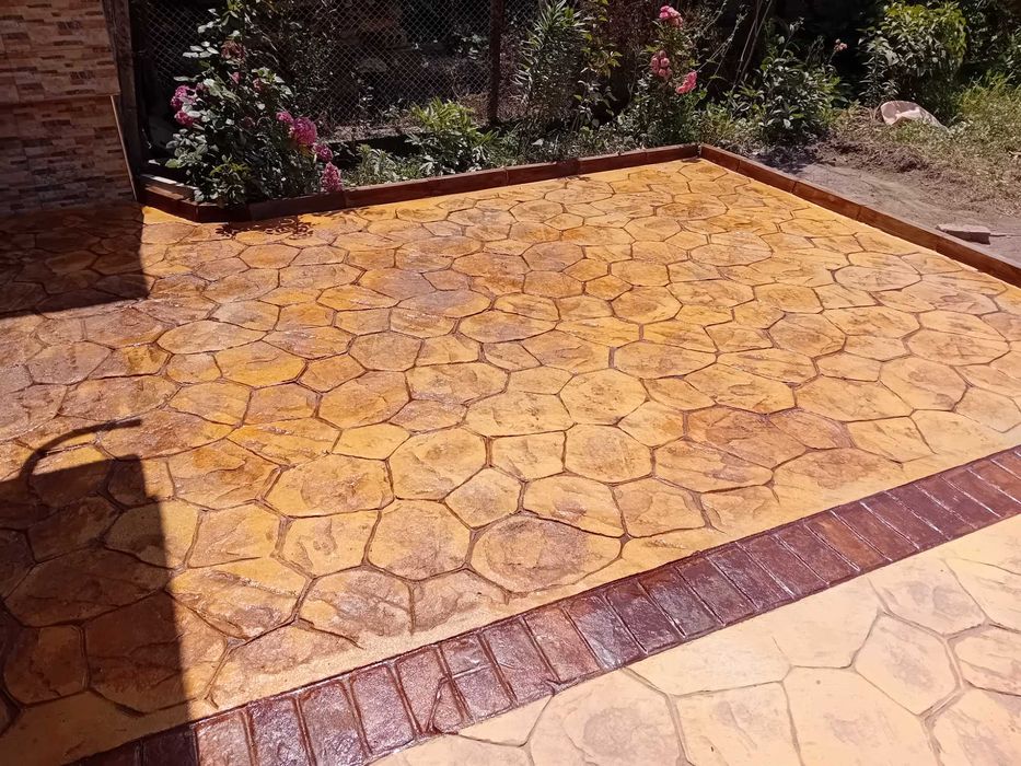 Щампован и декоративен бетон