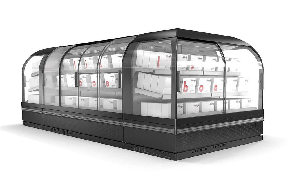 Vitrina refrigerare semiverticala AHT Lisboa EC 210 si 250 cm / NOU