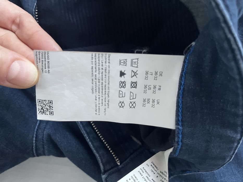 Мъжки дънки Hugo boss 36 размер