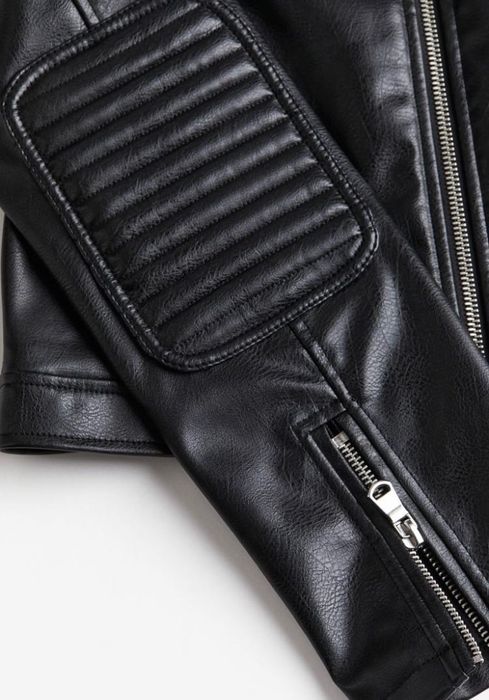 Кожено яке H&M XS размер