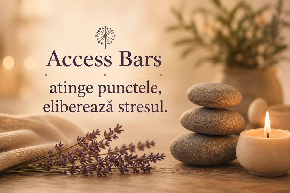 Access Bars terapie + masaj