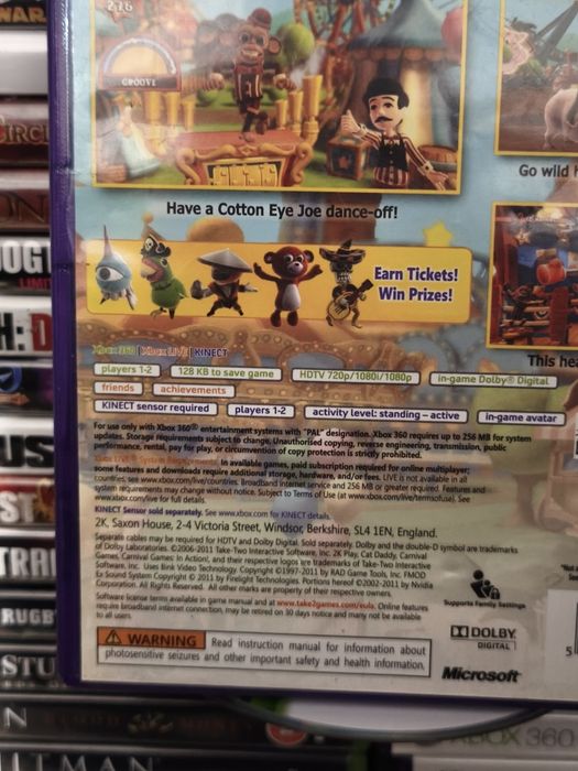 Joc/Jocuri Kinect Carnival Action! Xbox360 original