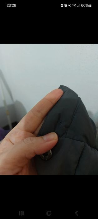 Geacă de iarnă Camaïeu cu guler cu blăniță si glugă - elegantă