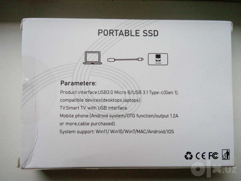 Хард Portable SSD 4 тб