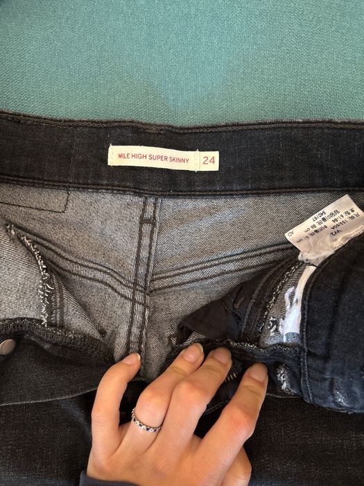 Levis мъжки дънки сини и черни