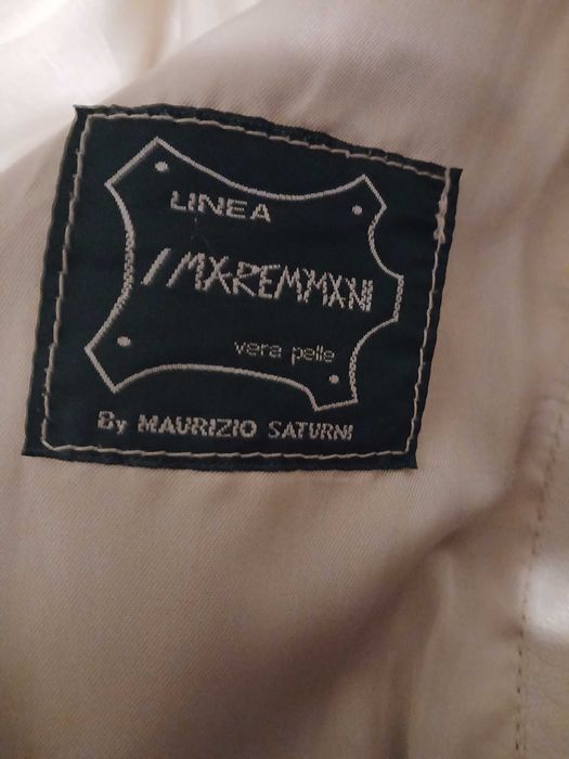 haina de piele naturala crem