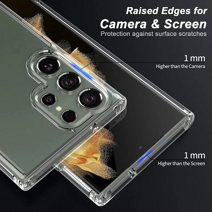 Прозрачен Кейс SPACE CASE за Samsung Galaxy S25 S24 S23 FE / Ultra S22