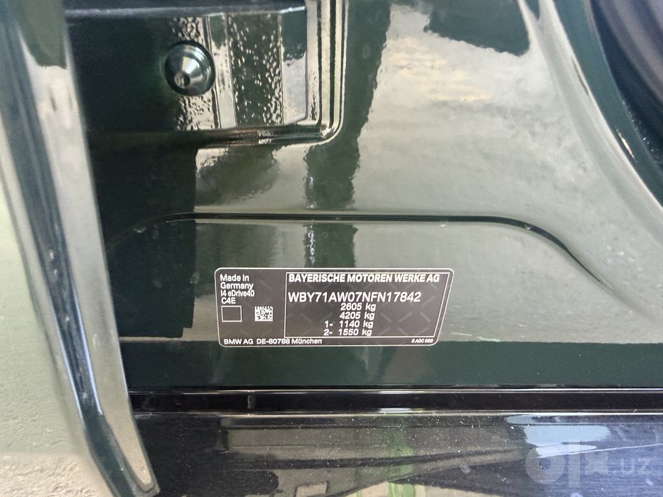 Bmw i4 e drive 40 Nemis zborka