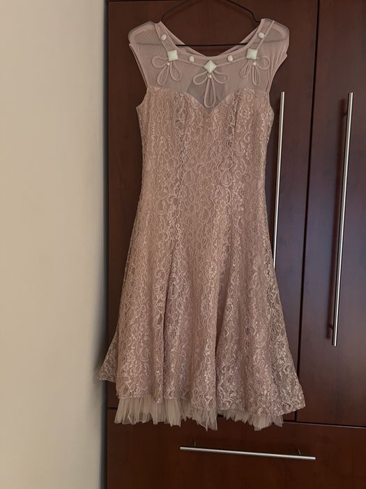 Rochie cocktail dantela mar.38