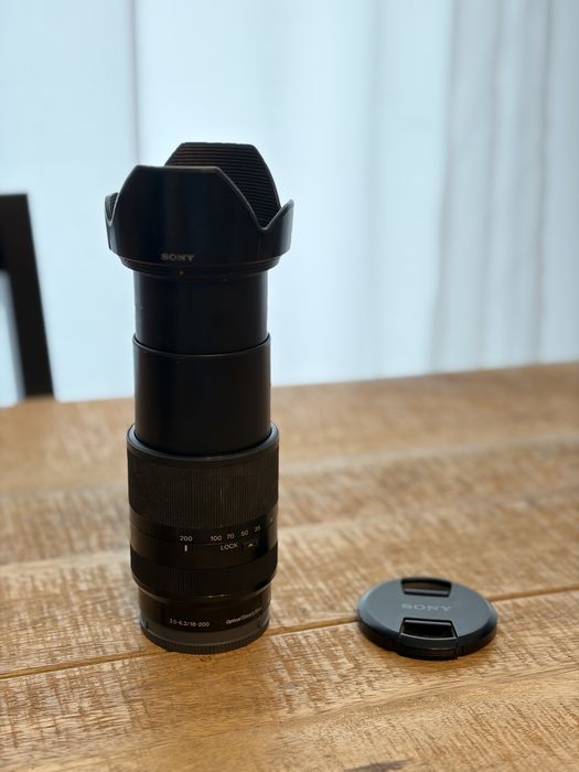 Obiectiv Sony E 18-200mm F3.5-6.3 OSS LE (SEL18200LE) - stabilizare optica