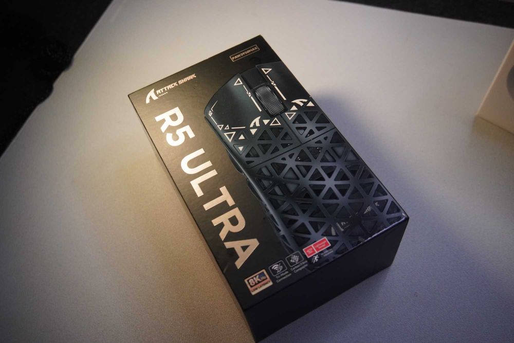 ATTACK SHARK R5 ultra белая