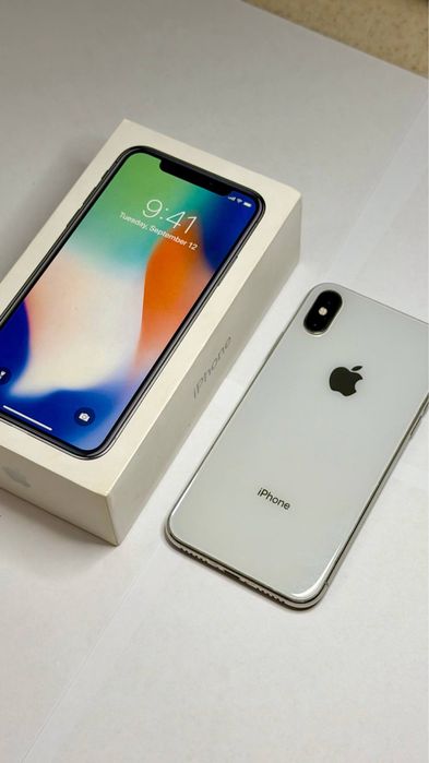 iPhone X, 64gb, с коробкой