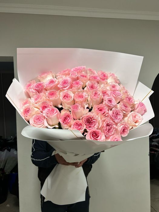 51 роза 24000тг!