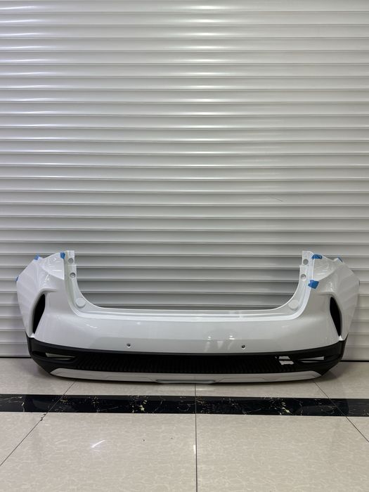 Жетур х50 передный бампер белый оригинал