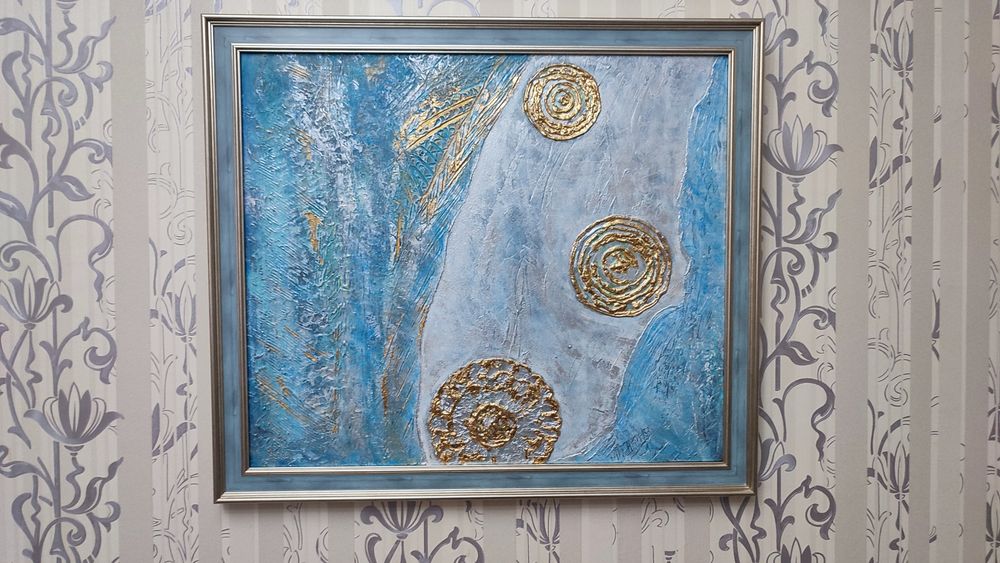 Картина 3d 60*70 ручной работы.