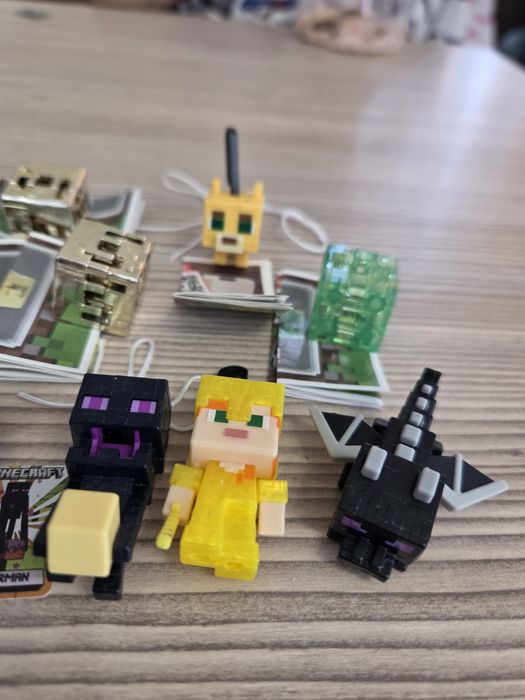 Kinder joy minecraft фигурки