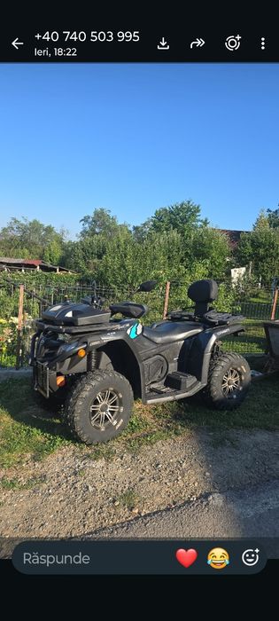 Vând ATV cf moto 450 L doua locuri