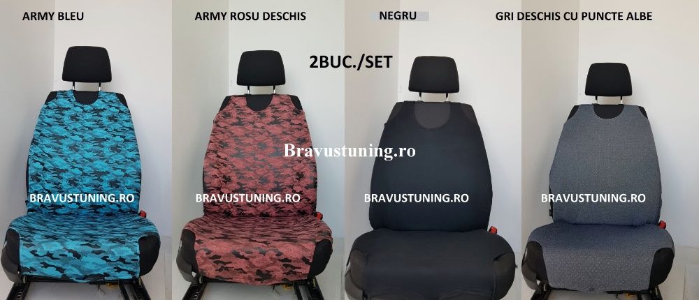 Maieuri bumbac pentru automobile 2buc./set