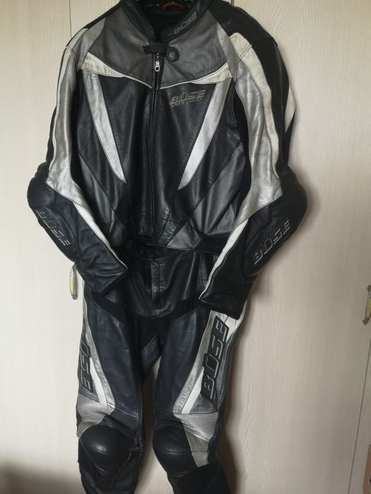 Costum moto Buse  piele naturala protecții hard