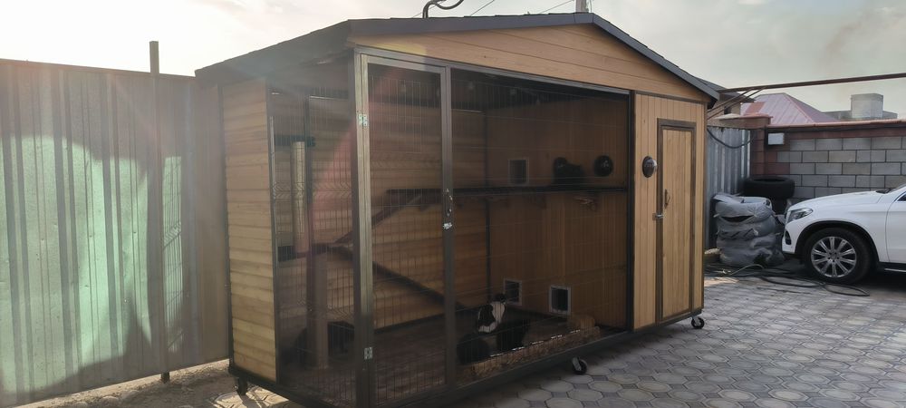 Вольеры для кошек собак