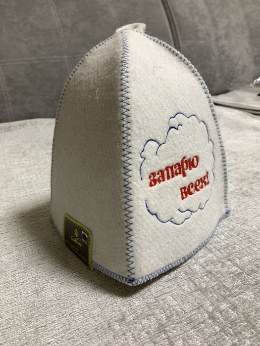 Шапка для бани, сауны