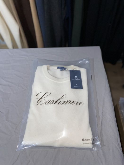 Pulover 100% Cashmere natural – calitate premium – crem