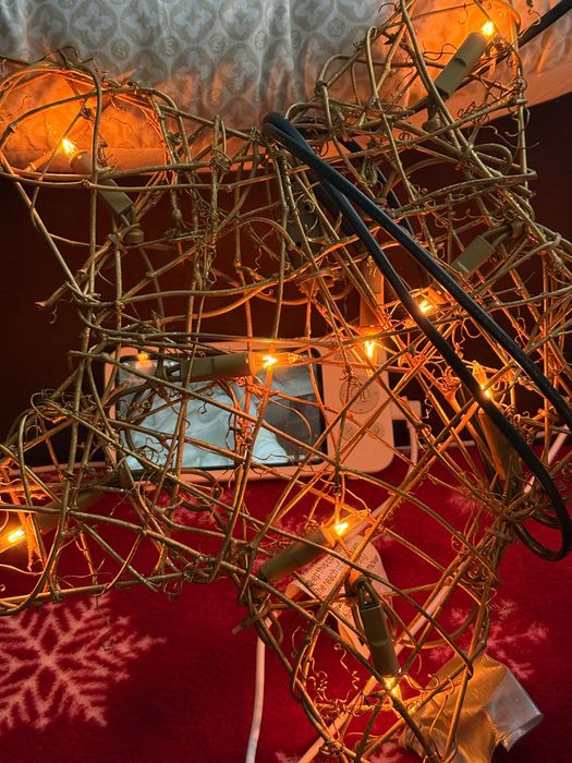 Светеща коледна звезда