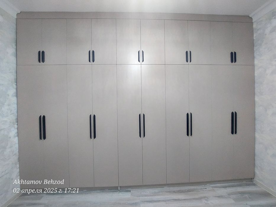 Shkaf garderob гардероб шкаф купе ,кухня kvadratga hisoblanadi  мебел