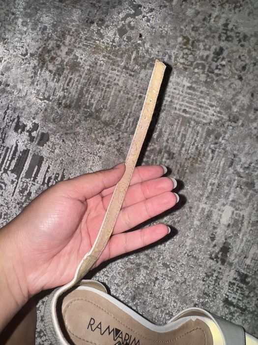 Туфли белые перламутровые