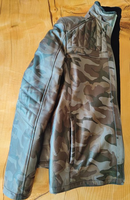 Ново Кожено яке Korona камуфлажно естествена кожа лимитирана серия ХЛ