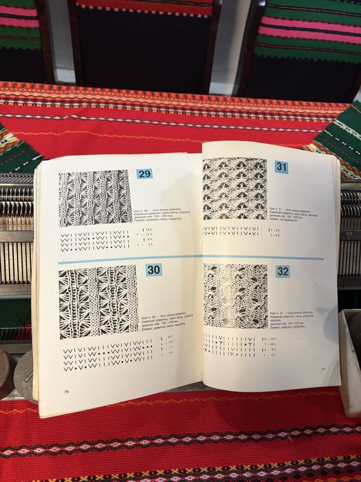 Двубърдова чешка плетачна машина - dopleta 382/191АБ