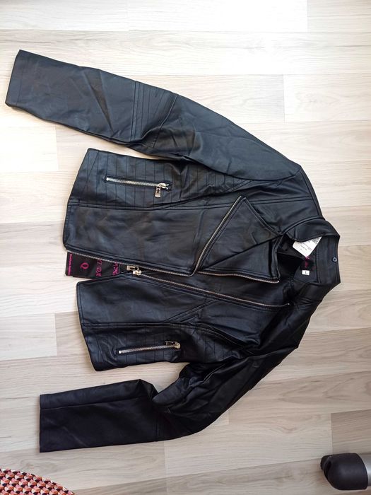 Кожено яке размер м