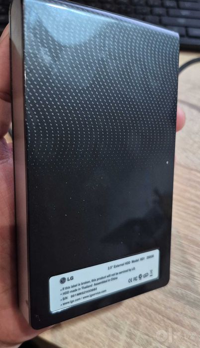 Внешний харддиск LG XD1 250 GB