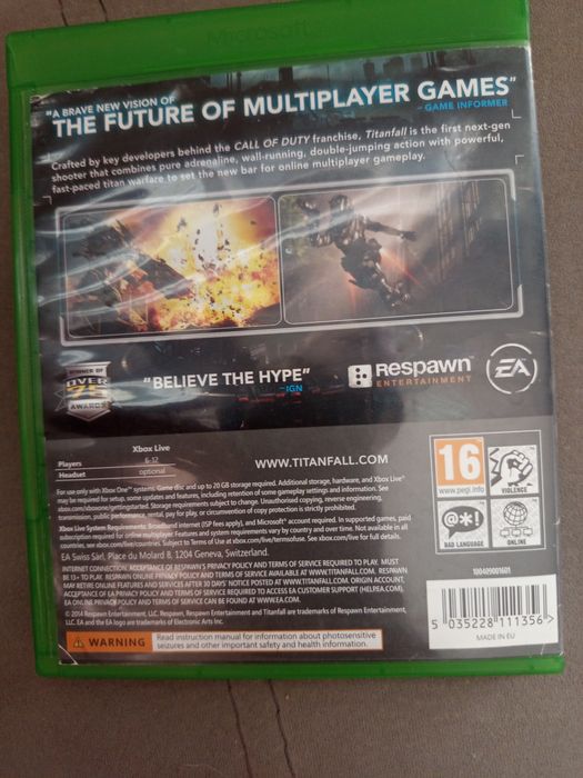 Titanfall Xbox one