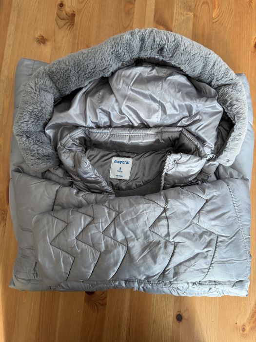 Детско,зимно,дълго яке за момиче