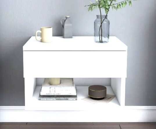 Нощно шкафче Jamot - Бяло