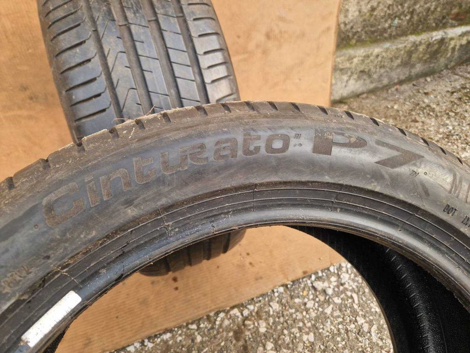 2 Pirelli R19 255/45 Летни гуми  DOT0521