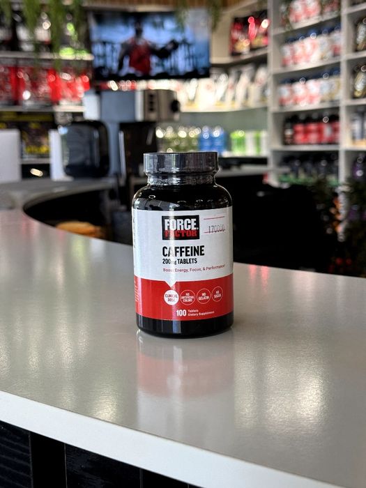 force factor caffeine 200 mg tablets 100 tablets