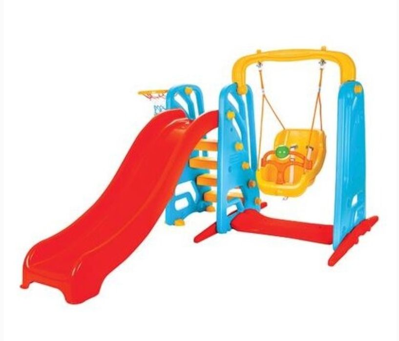 Пързалка с люлка Wavy 06141