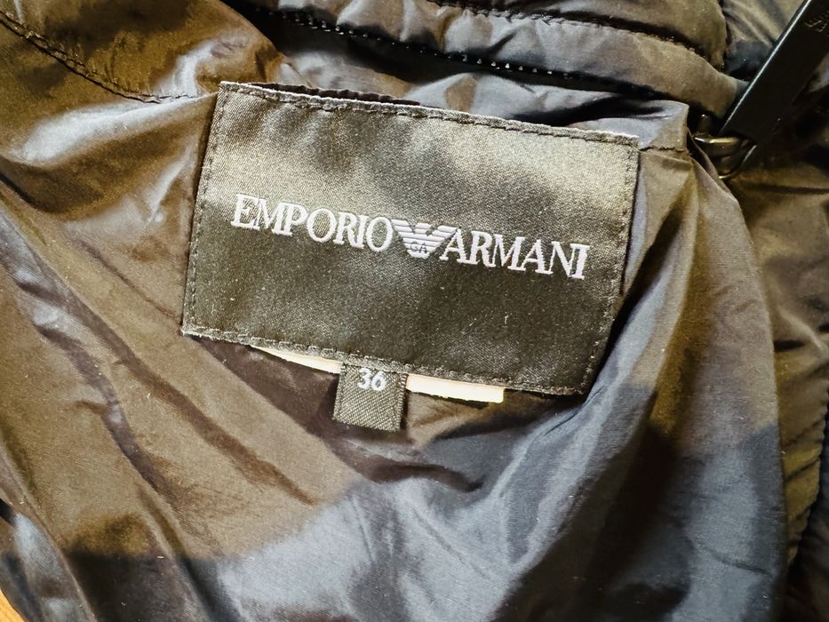 Дамско двулицево яке Emporio Armani CAPPOTTO