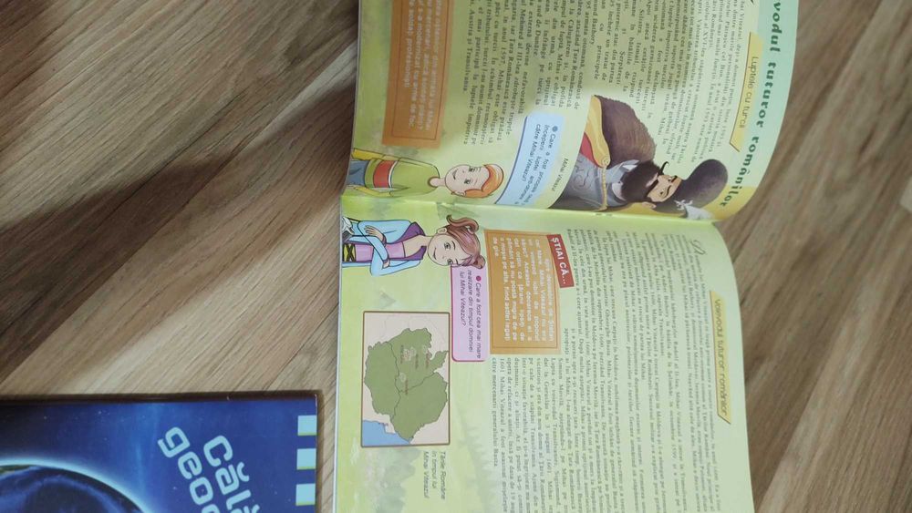 Carti Geografie Istorie Biologie clasa a 4 a suplimente