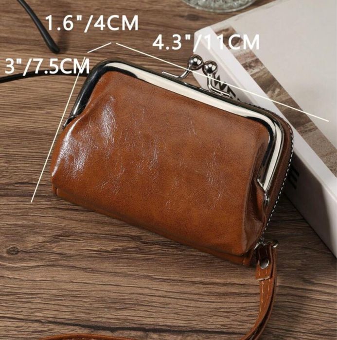 Портмоне- кафяво, изкуствена кожа