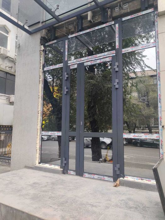 Алюминиевые двери!