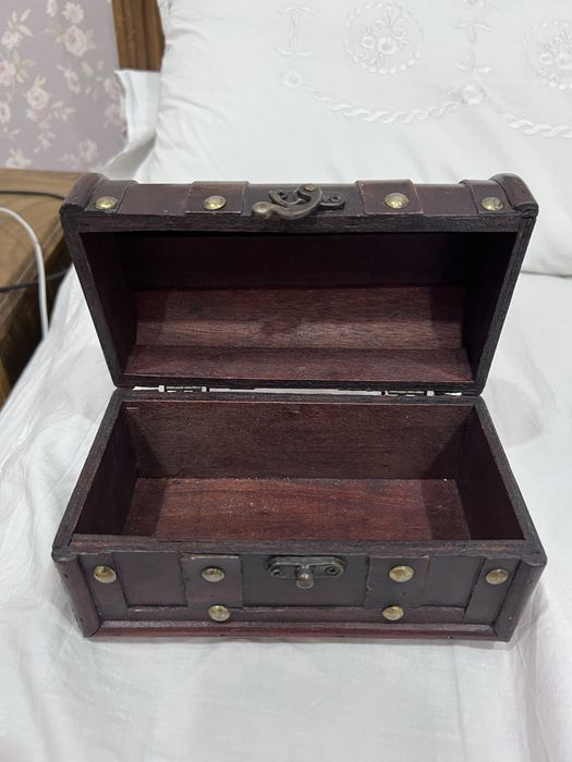 Сундук деревяный для хранения мелочей