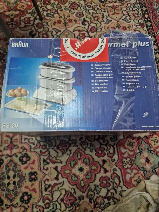 Электрическая пароварка. Новая. Красивая. Волшебная.